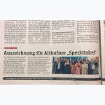 Zeitungsartikel Kleine Zeitung vom 7.6.2023