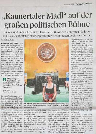 Presseberichte: Tiroler Tageszeitung