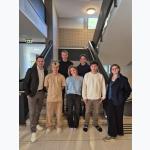 Siegenden-Team mit Lehrkraft und Frau Direktorin